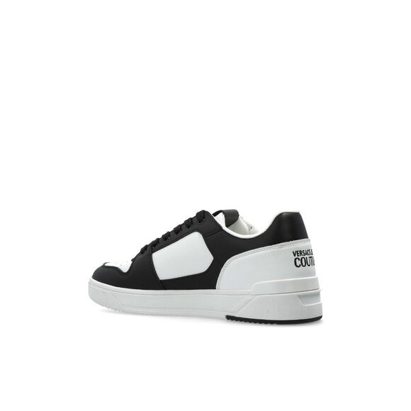 Versace Jeans Couture BLACK & White Sports Shoes W Logo Size: 44 / 10 10.5 NIB Versace Jeans Couture BLACK & White Sports Shoes W Logo Size  main image 3